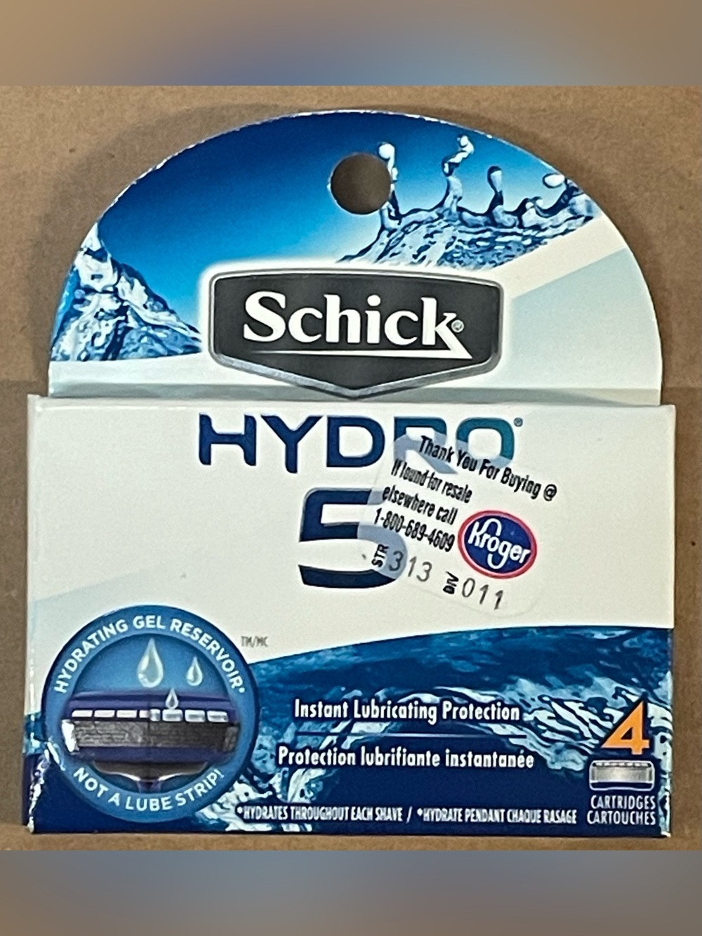 Schick Hydro 5 Razor Cartridges - (4 Pack)